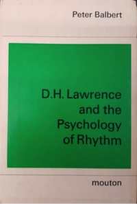 D. H. Lawrence and the Psychology of Rhythm book cover