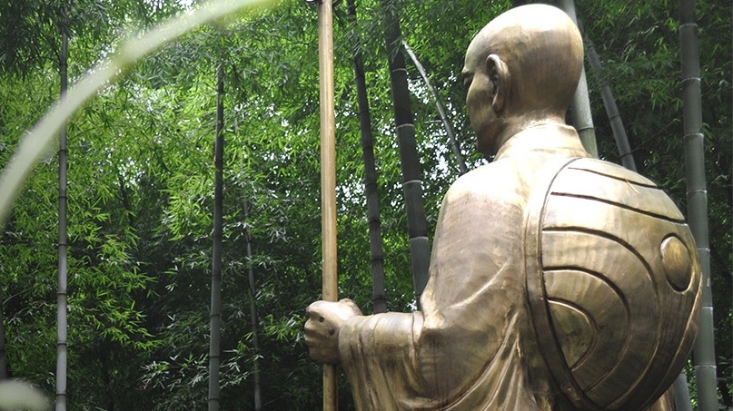 Sacred statue in China